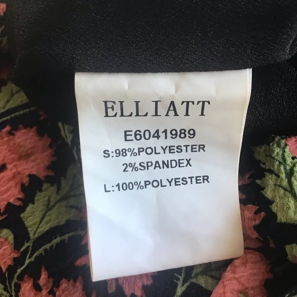 Elliatt midi floral dress M - Picture 8 of 8